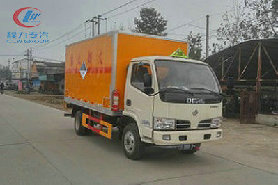 程力威CLW5040XZWE5雜項(xiàng)危險物品廂式運(yùn)輸車