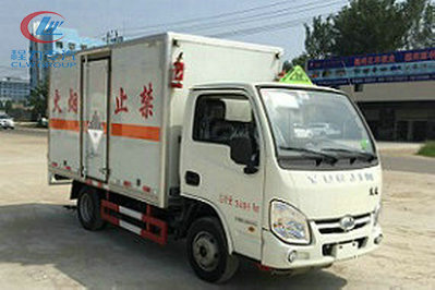 程力威CLW5031XZWSH5雜項(xiàng)危險物品廂式運(yùn)輸車